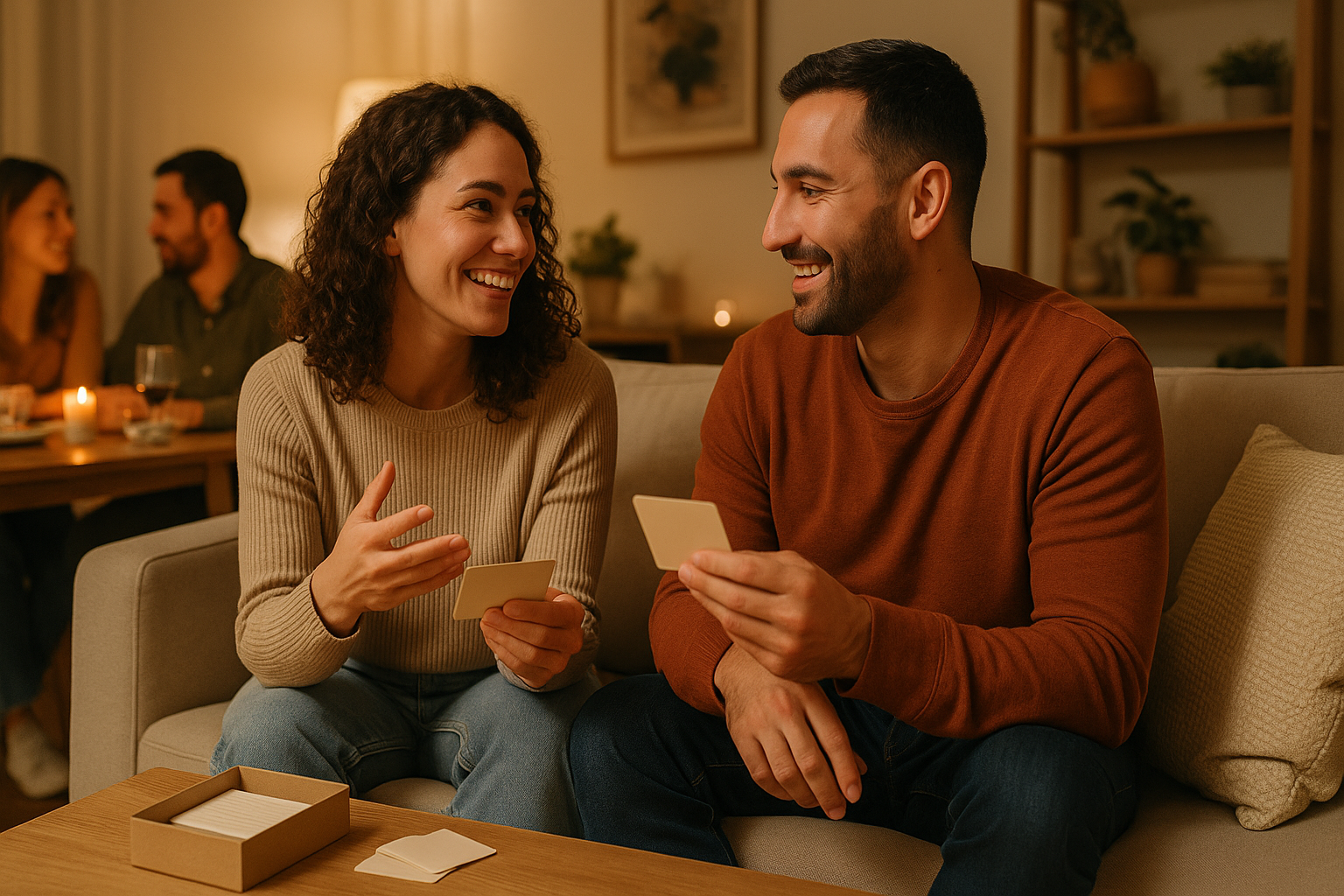 Jeu de conversation couple : comment aller au-delà des banalités