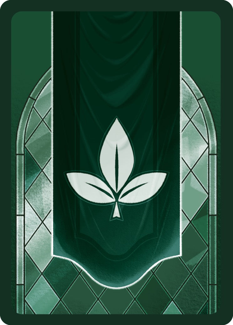 Card back green