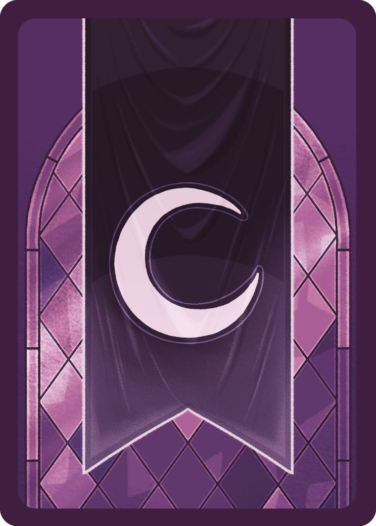 Card back purple