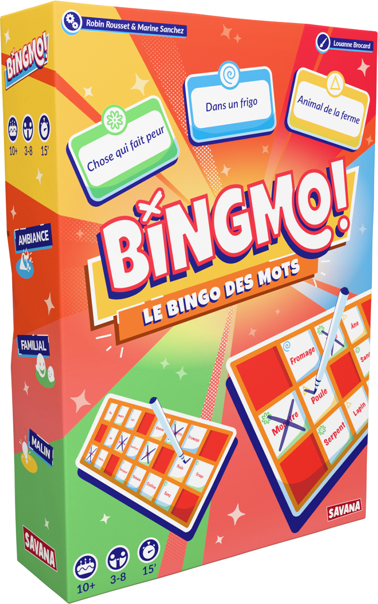 Bingmo! boîte de jeu
