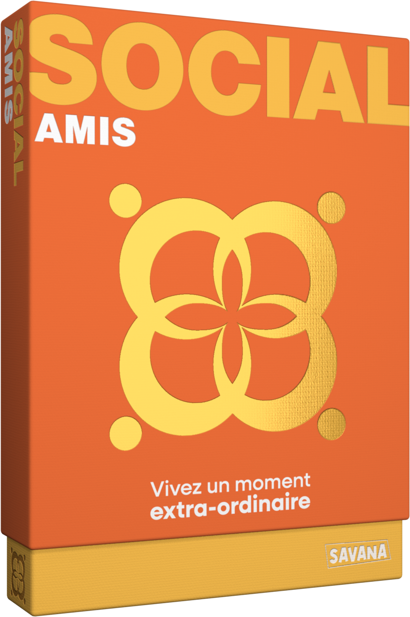 SOCIAL AMIS boîte de jeu