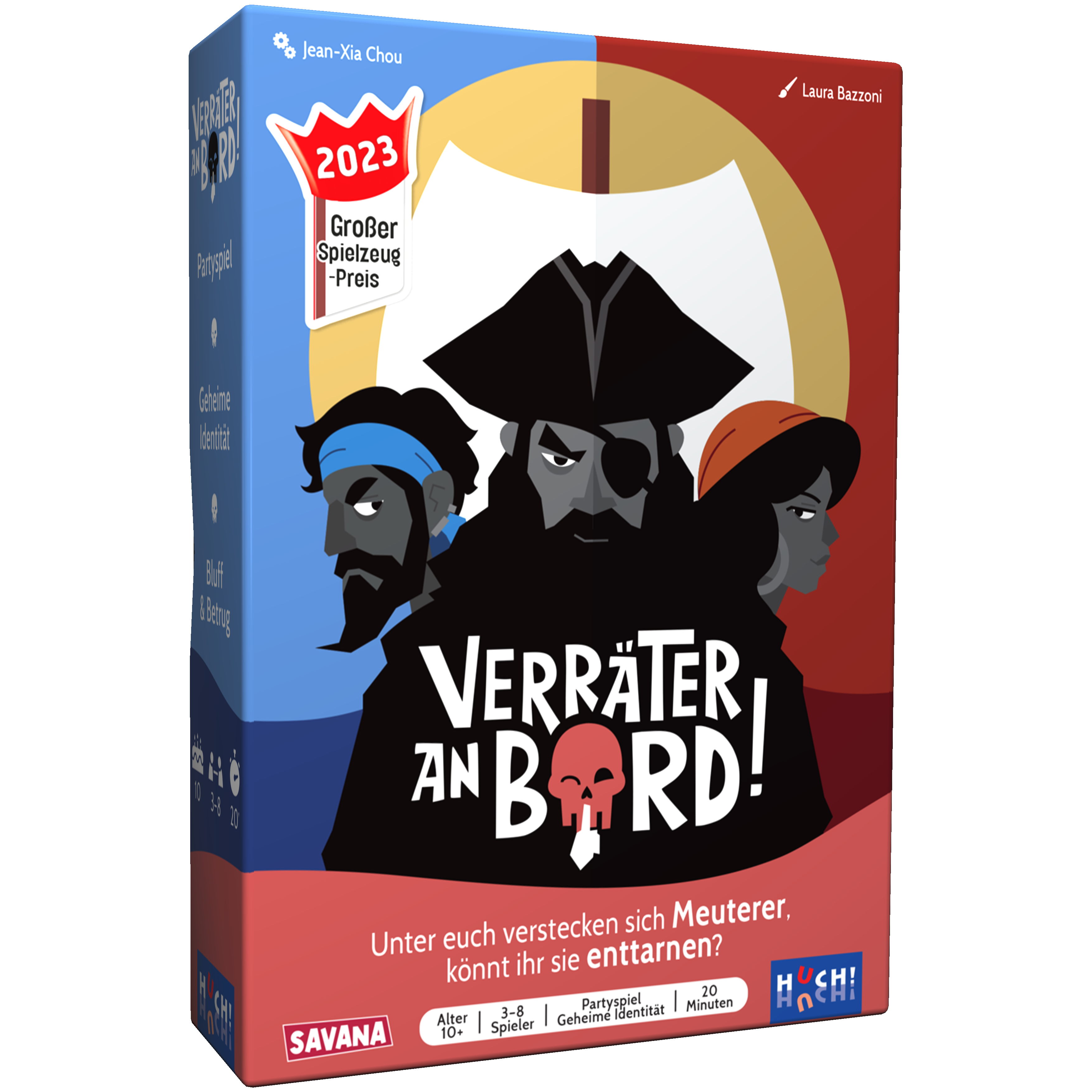 Verräter an Bord Schachtel